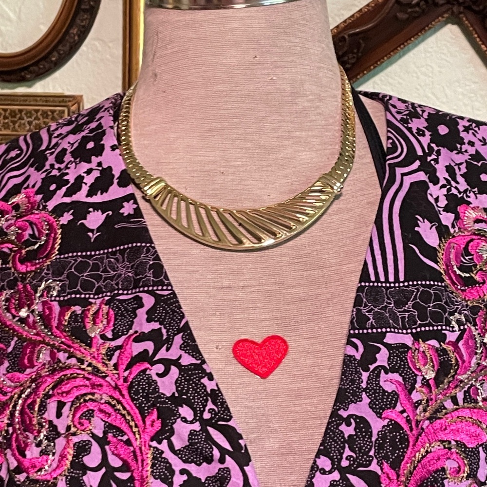 Vintage 80s Gold Necklace